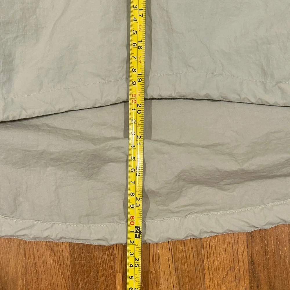 FLX | Women’s Light Green Quarter-Zip Nylon Pullover - Picture 13 of 16